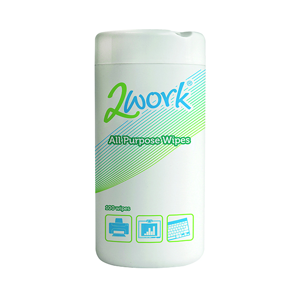 2Work All Purpose Wipes (100 Pack) DB57002