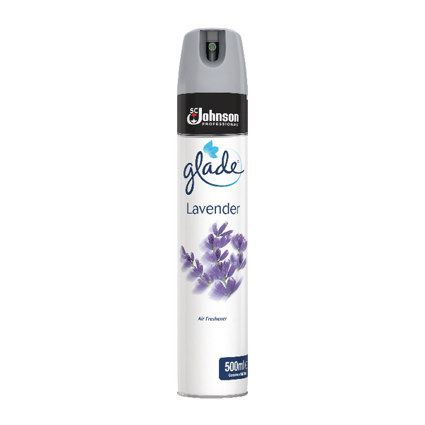 Air Freshener Glade Aerosol Spray Lavender 500ml 662389