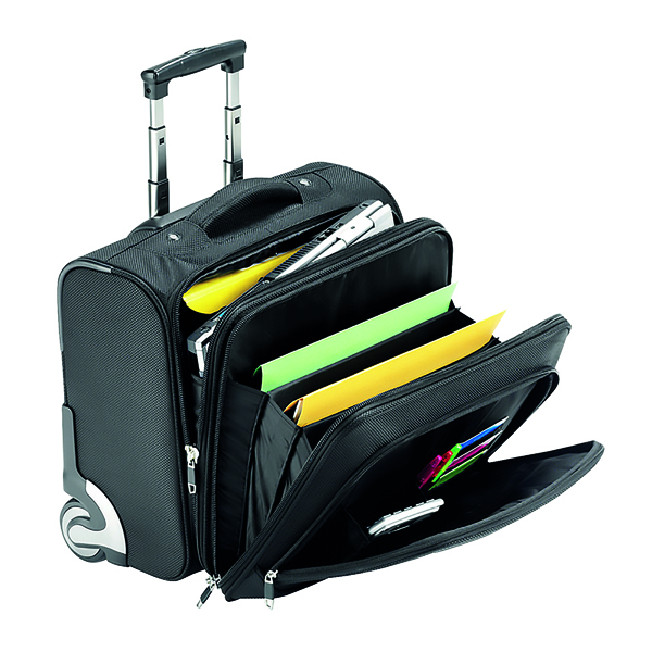 Briefcases & Luggage Falcon Mobile Laptop Business Trolley Case Black 2567T