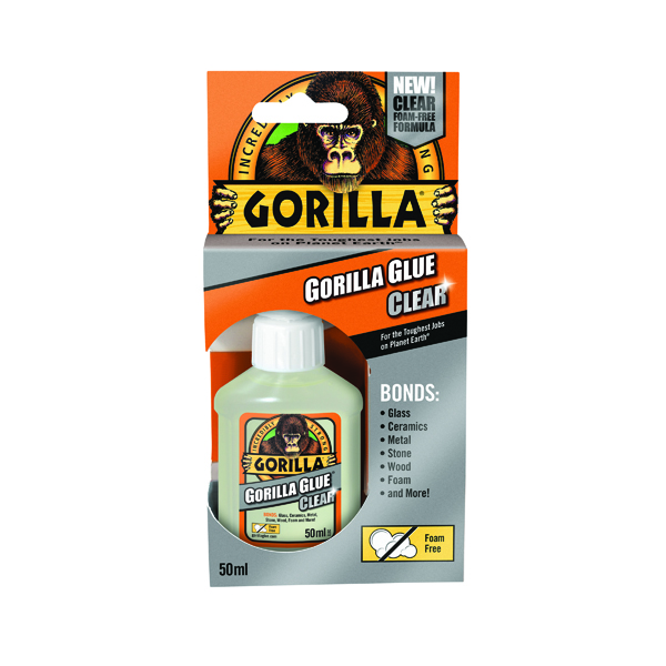 Strong Glues Gorilla Glue 50ml Clear 1244002