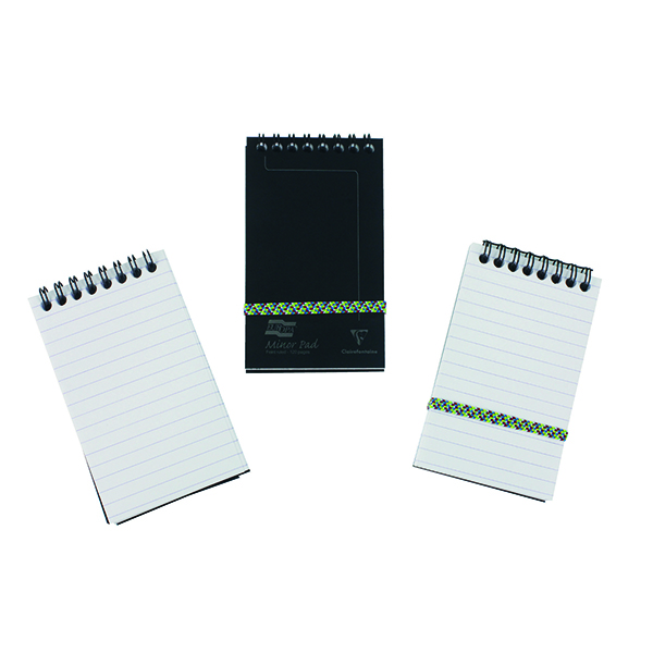 Clairefontaine Europa Minor Notemaker 127x76mm Black (10 Pack) 3012