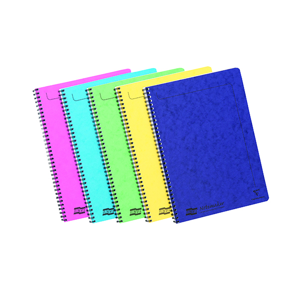 Spiral Note Books Clairefontaine Europa Notemaker A4 Assortment C (10 Pack) 3154