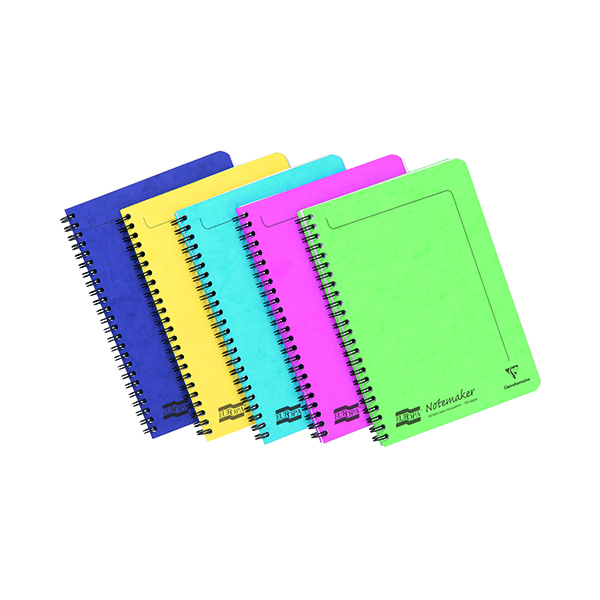 Spiral Note Books Clairefontaine Europa Notemaker A5 Assortment C (10 Pack) 3155