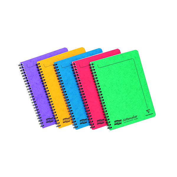 Spiral Note Books Clairefontaine Europa Notemaker A5 Assortment A (10 Pack) 4850