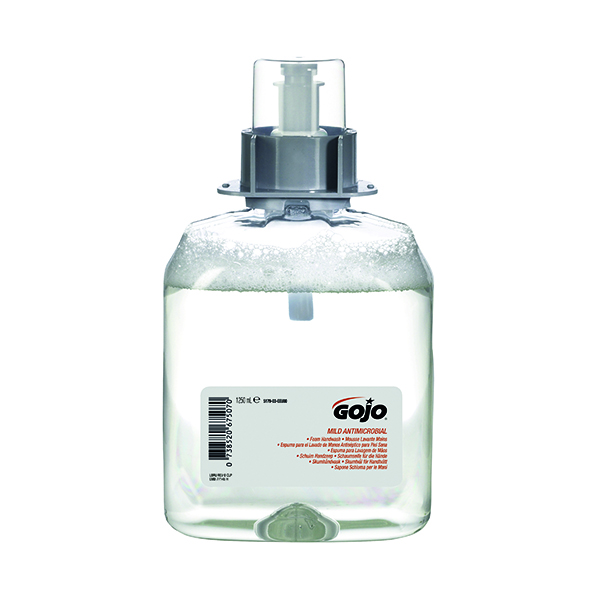 Gojo Mild Antimicrobial Foam Handwash Refill 1250ml (3 Pack) 5179-3-EEU