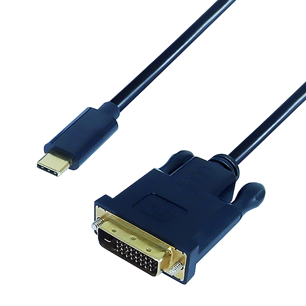 Cables & Adaptors Connekt Gear USB C to DVI-D Connector Cable 2m 26-2994