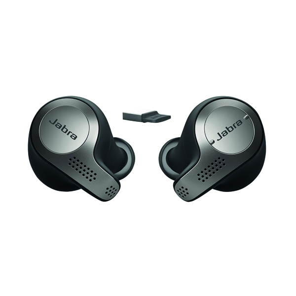 Headsets Jabra Evolve 65t Wireless Headset Binaural In-Ear UC 6598-832-209