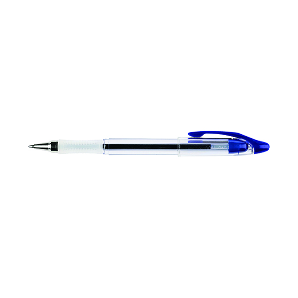 Q-Connect Delta Ballpoint Pen Medium Blue (12 Pack) KF00376