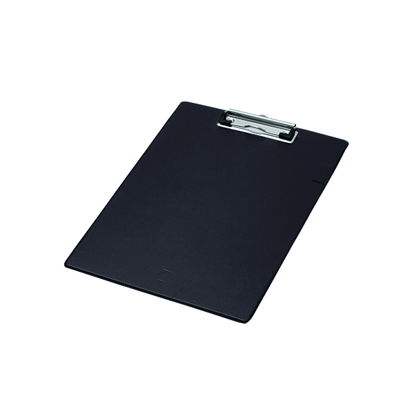 Q-Connect PVC Single Clipboard Foolscap Black KF01296 - E B Erskine