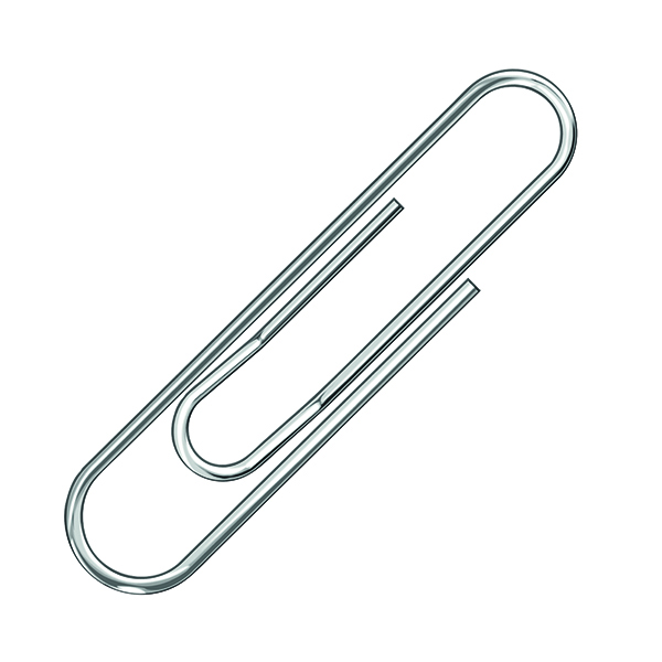 Q-Connect Paperclips Plain 32mm (1000 Pack) KF01315