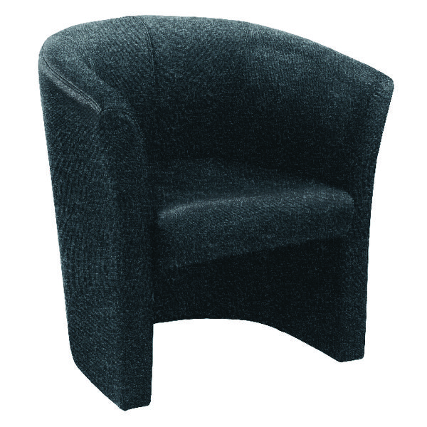 Arista Charcoal Tub Chair Fabric KF03522