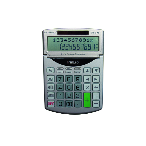 Q-Connect Semi-Desktop 12 Digit-Calculator KF11508