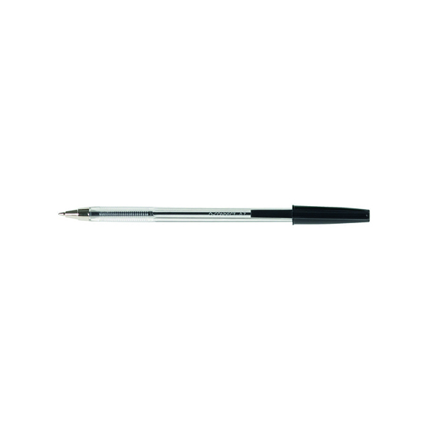 Q-Connect Ballpoint Pen Medium Black (20 Pack) KF34042