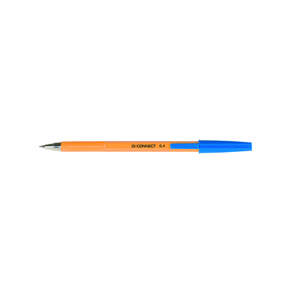 Q-Connect Ballpoint Pen Fine Blue (20 Pack) KF34047