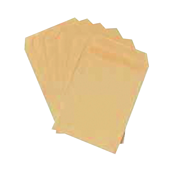 Q-Connect C4 Envelopes Window Basketweave Pocket Self Seal 115gsm Manilla (250 Pack) KF3534
