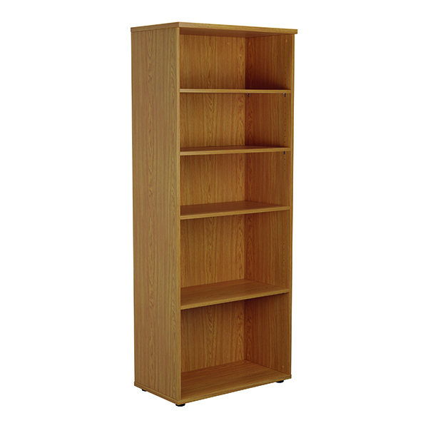 Jemini 2000mm 4 Shelf Wooden Bookcase 450mm Depth Nova Oak KF811183