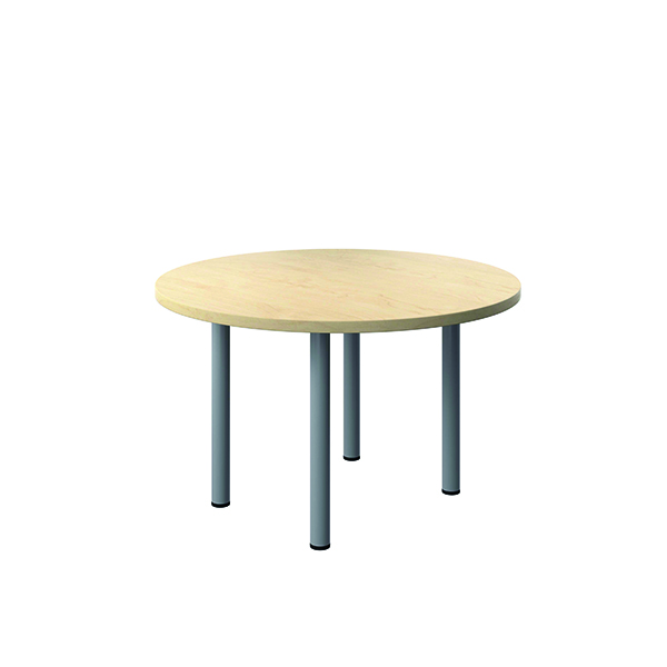 Boardroom Jemini Maple 1200mm Circular Meeting Table KF840183