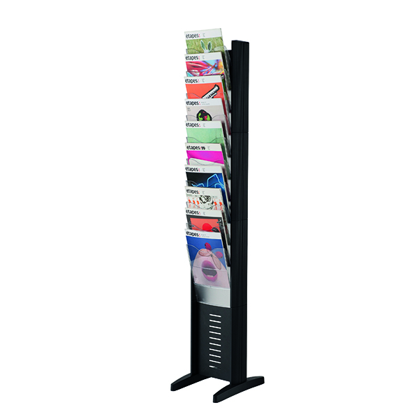 Fast Paper A4 10 Compartment Display Black 278.01