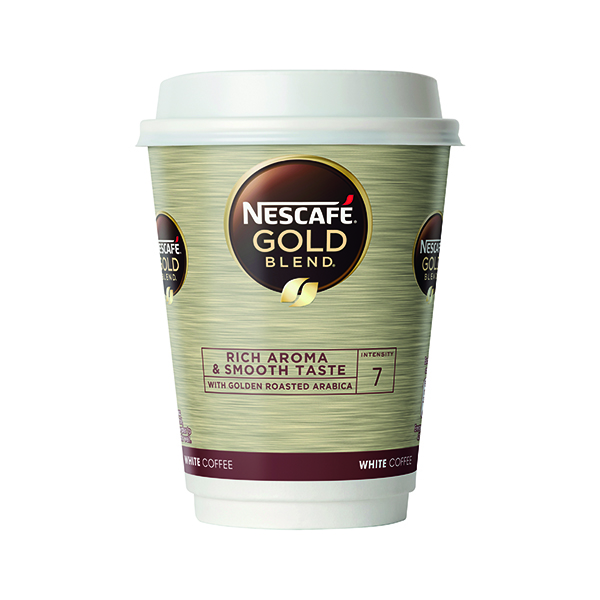 Coffee Nescafe and Go Gold Blend White Coffee (8 Pack) 12368081
