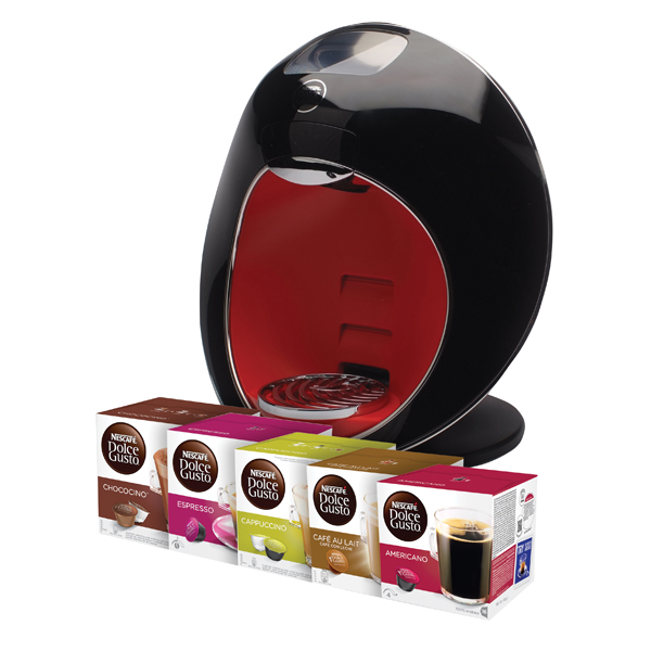 Nescafe Dolce Gusto Majesto Coffe Machine with 480 FOC Pods NL819844
