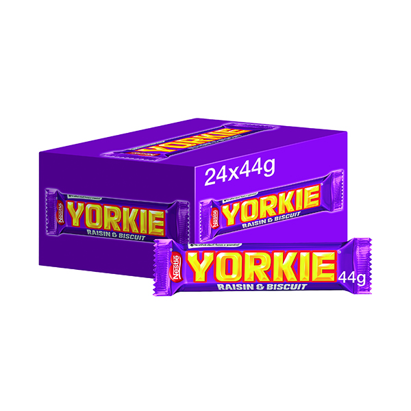 Nestle Yorkie Raisin and Biscuit 44g (24 Pack) 12360869