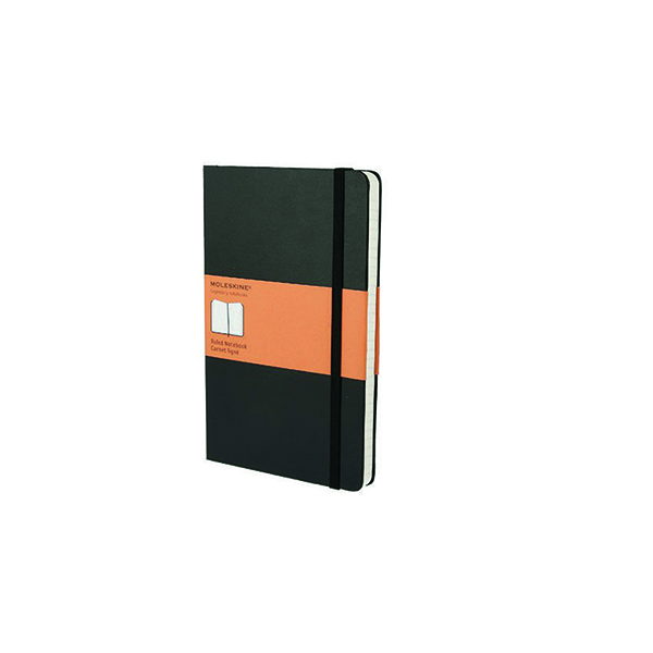 Moleskine Ruled Soft Cover Notebook Large Black QP616