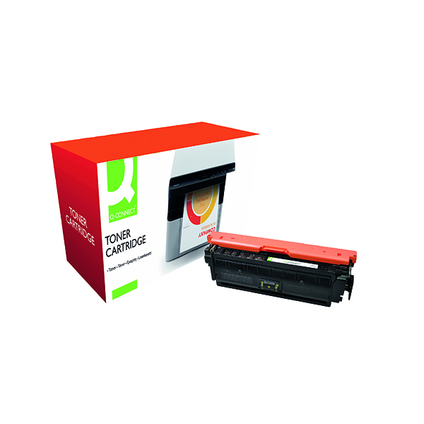Q-Connect Compatible Solution HP 508A Yellow Toner Cartridge CF362A