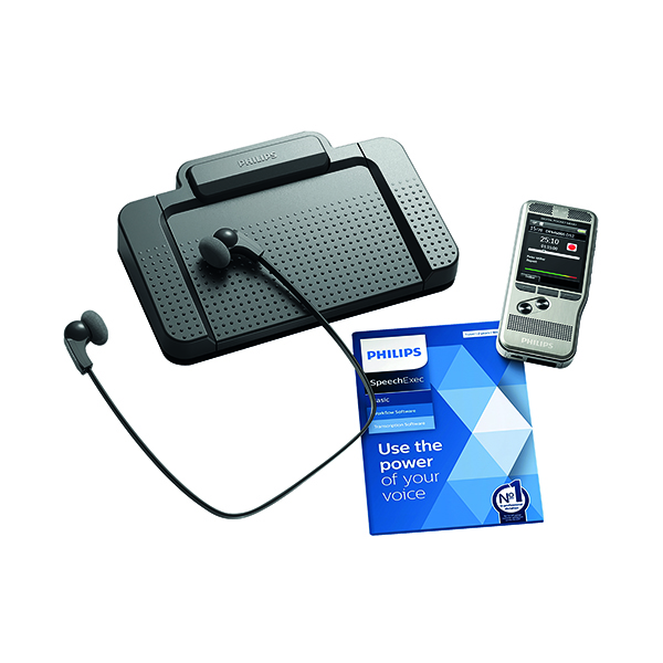 Software Philips Silver Digital Dictation Starter Kit DPM6700