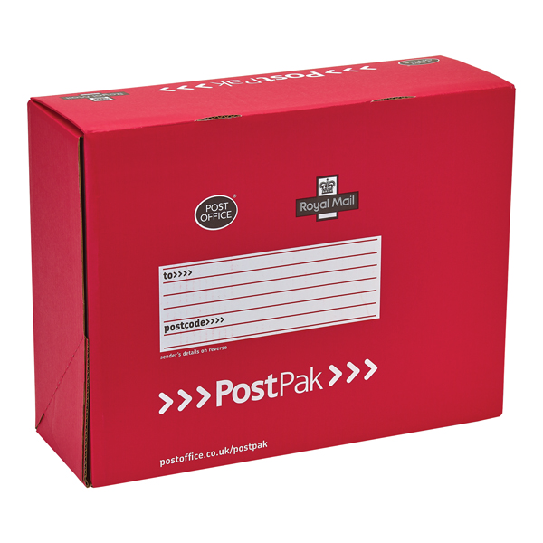 Postpak Red Mailing Box Large Parcel Box (15 Pack) 9914826