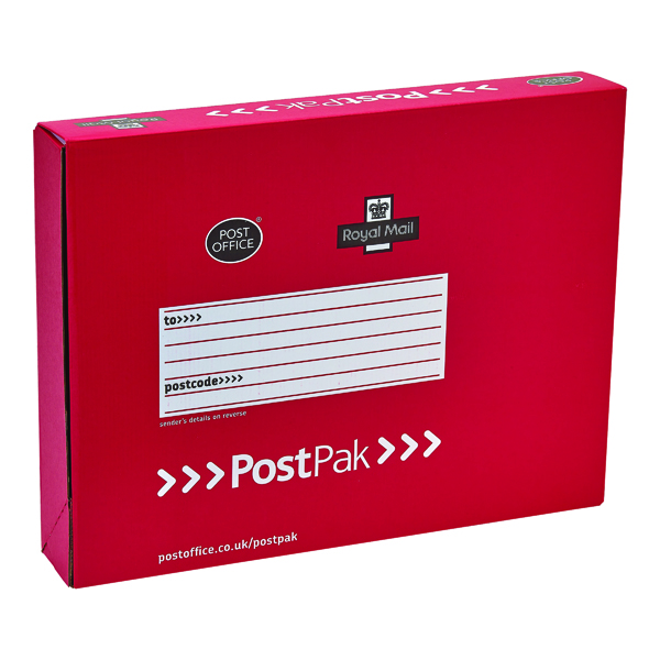 Postpak Red Full-Shirt Small Mailbox (20 Pack) P20
