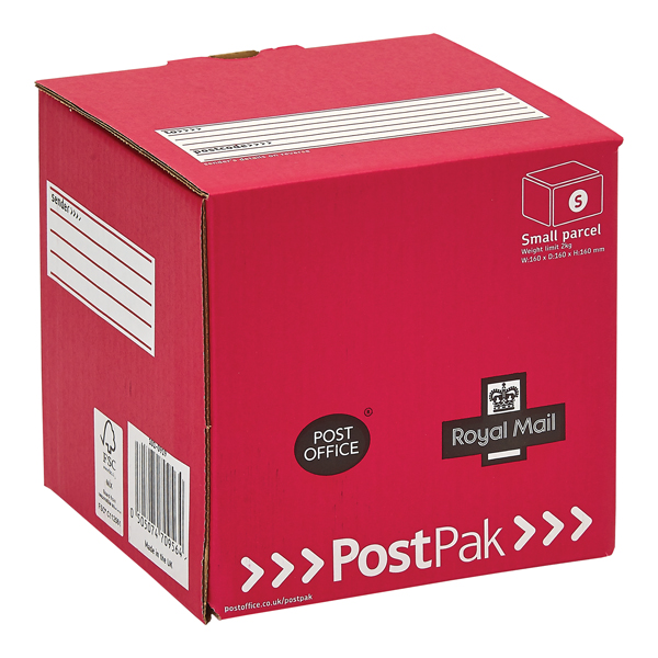Postpak Red Cube Mailbox (20 Pack) P20