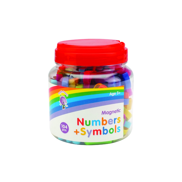 Purple Peach Magnetic Numbers and Symbols (624 Pack) 007
