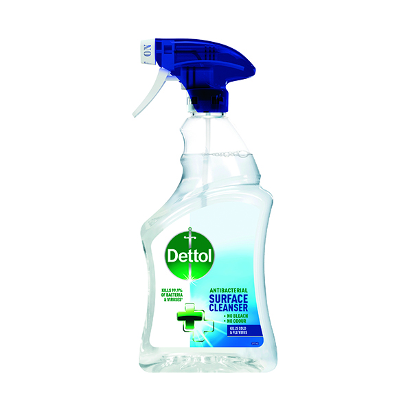 Disinfectant Wipes Dettol Antibacterial Surface Cleanser Spray 750ml 3003911