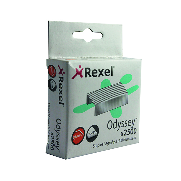Staples Rexel Odyssey Heavy Duty Staples (2500 Pack) 2100050