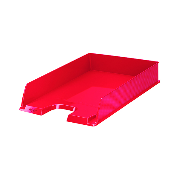 Rexel Choices Letter Tray A4 Red 2115600