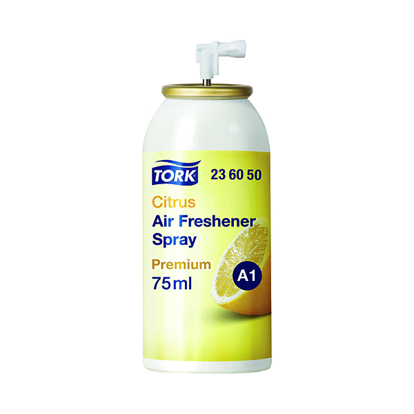 Air Freshener Tork Air Freshener Spray Refill A1 Citrus 75ml (12 Pack) 236050