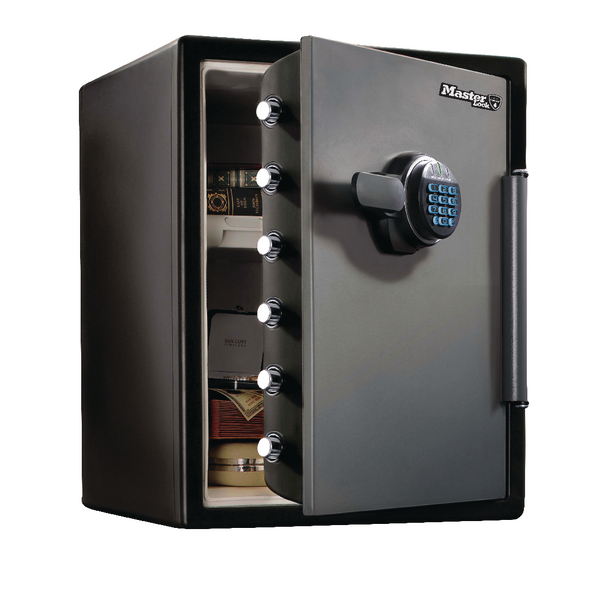 Master Lock Fire-Safe Water Resistant Safe Electronic Lock 56 Litres LFW205FYC