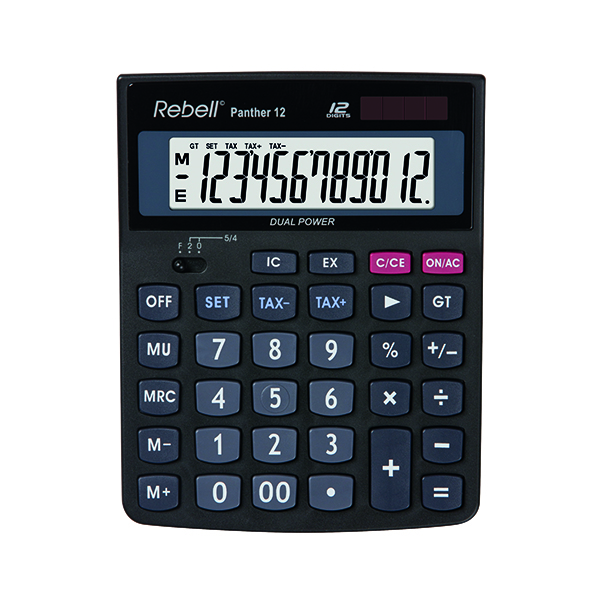 Rebell Panther 12 BX Desktop Calculator RE-PANTHER 12 BX