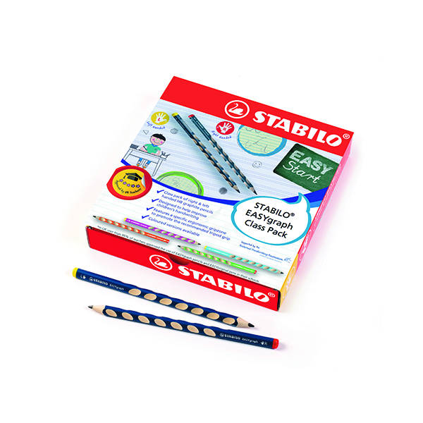 Stabilo EASYgraph HB Pencil (48 Pack) UK/321-2HB/48