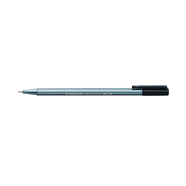 Fineliner Pens Staedtler Triplus Fineliner 0.3mm Black (10 Pack) 3349