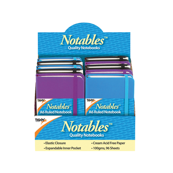 Notables A6 Notebooks Assorted (10 Pack) 301353