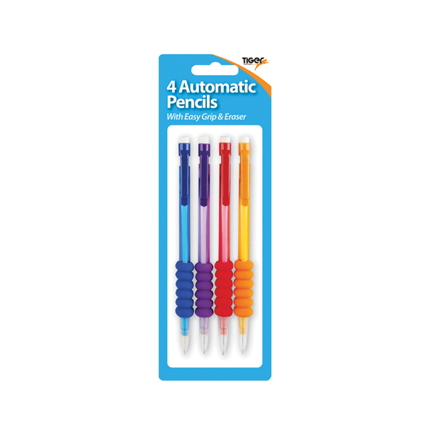 Mechanical Pencils Tiger Mechanical Pencils HB Assorted (48 Pack) 301663