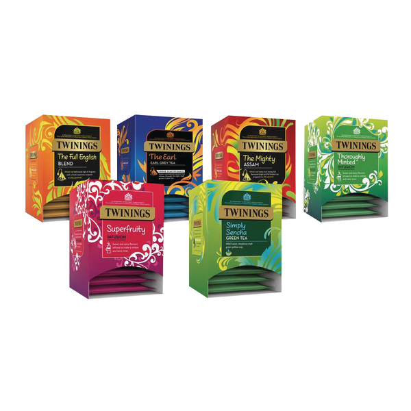 Twinings Pure Variety Pack Pyramid (100 Pack) F12656