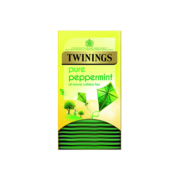Tea Twinings Pure Peppermint Herbal Infusion Tea Bags (20 Pack) F09612