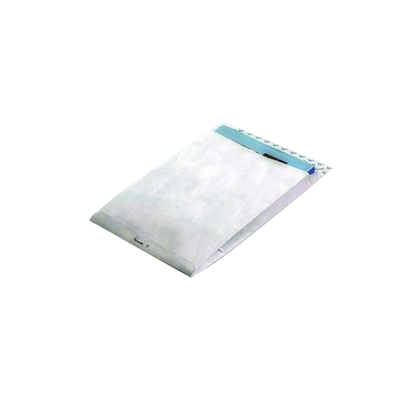 Tyvek B4A Envelope 330x250x38mm Gusset Peel and Seal White (100 Pack) 756524