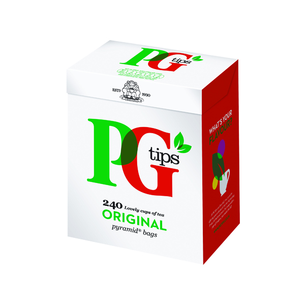Tea PG Tips Pyramid Tea Bags (240 Pack) 22322301