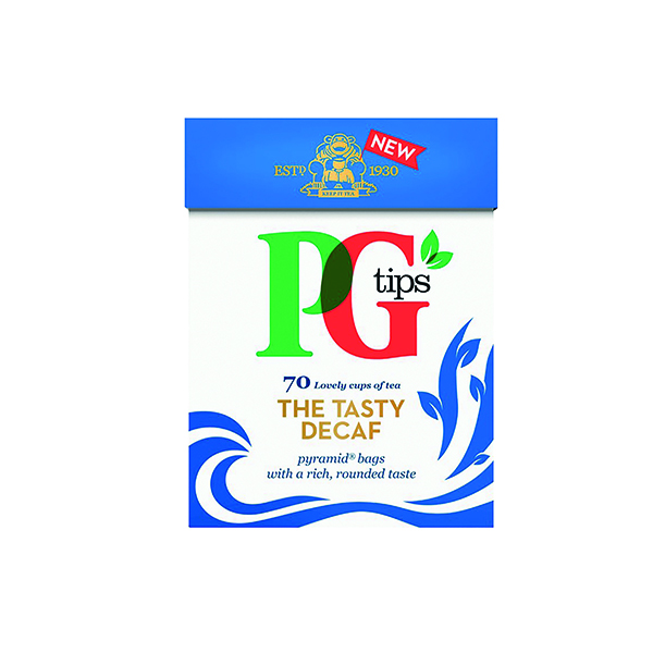 Tea PG Tips Pyramid Tea Bag Decaffeinated (70 Pack) 67432538