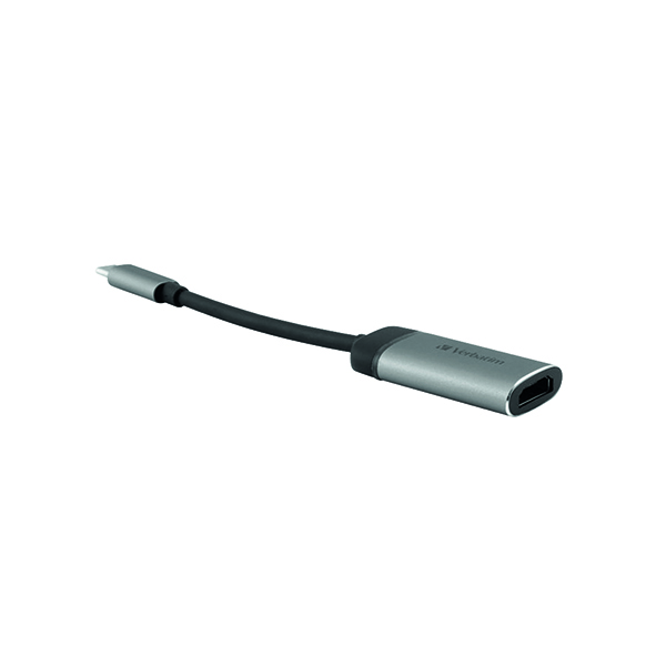 Cables & Adaptors Verbatim USB-C to HDMI 4K Adaptor with 10cm Cable 49143