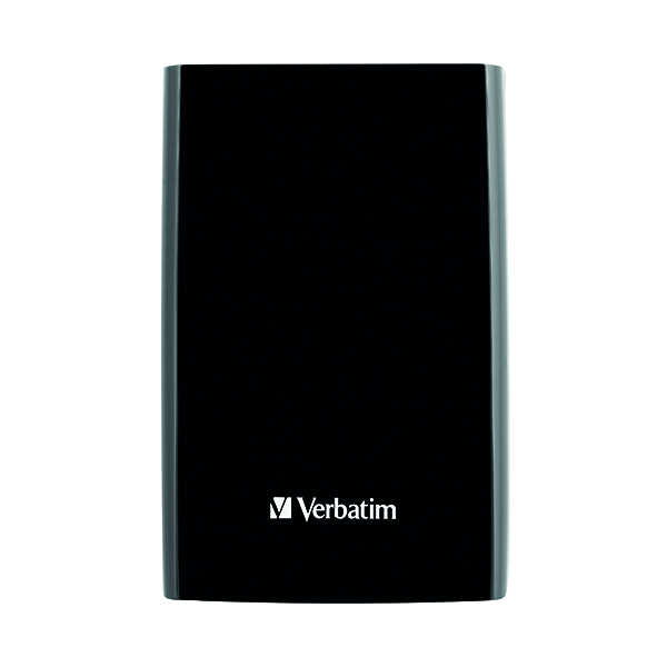 Hard Drives Verbatim Store 'n' Go USB 3.0 Portable Hard Drive 1TB Black 53023