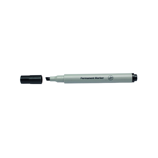 Black Permanent Marker Chisel Tip (10 Pack) WX26042A